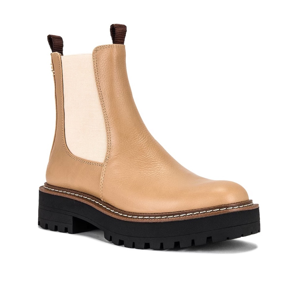 Sam Edelman Latina Waterproof Boot in Sesame